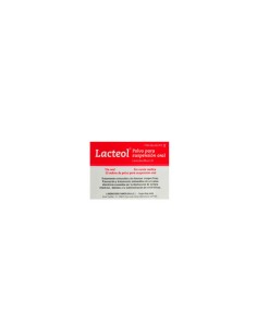 LACTEOL 10 SOBRES POLVO PARA SUSPENSION ORAL