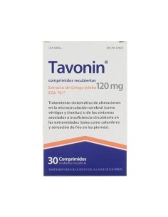 TAVONIN 120 mg 30 COMPRIMIDOS RECUBIERTOS