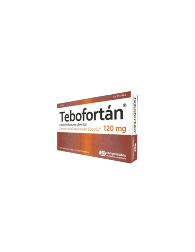 TEBOFORTAN 120 mg 30 COMPRIMIDOS RECUBIERTOS
