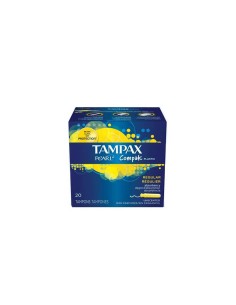 TAMPAX COMPAK PEARL TAMPON 16 UNIDADES