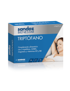 SANDOZ BIENESTAR TRIPTOFANO 30 CAPSULAS