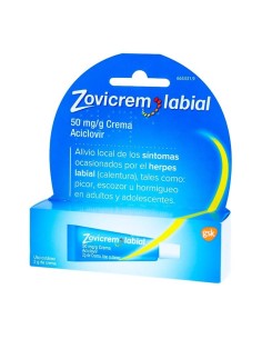 ZOVICREM LABIAL 50 MG/G CREMA 1 TUBO 2 G