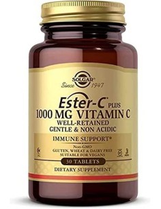 SOLGAR ESTER C PLUS 1.000 MG 30 COMPRIMIDOS