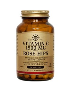 SOLGAR ROSE HIPS C 1.500 MG 90 COMPRIMIDOS