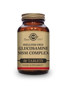 SOLGAR GLUCOSAMINA MSM COMPLEX 60 COMPRIMIDOS