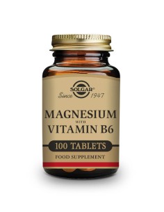 SOLGAR MAGNESIO+VIT B6 100 COMPRIMIDOS