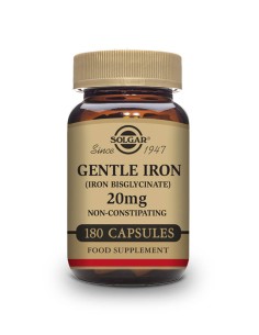 SOLGAR HIERRO GENTLE 20 MG 180 CAPSULAS
