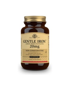 SOLGAR HIERRO GENTLE 20 MG 90 CAPSULAS
