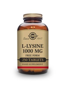 SOLGAR L-LISINA 1000 MG 250 COMPRIMIDOS
