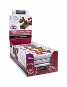 SIKENFORM BARRITA FRUTAS BOSQUE 24 UNIDADES