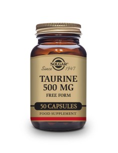 SOLGAR TAURINA 500 MG 50 CAPSULAS