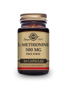 SOLGAR L-METIONINA 500 MG 30 CAPSULAS