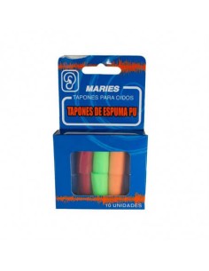 TAPONES OIDOS ESPUMA MARIES FOCUS 10 UNIDADES