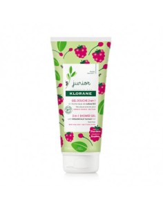 KLORANE JUNIOR GEL DUCHA 2 EN 1 200 ML PERFUME FRAMBUESA
