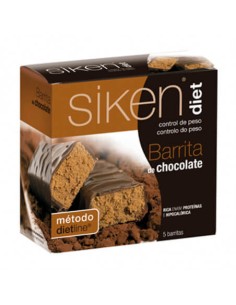 SIKEN DIET 5 BARRITAS 36 G SABOR CHOCOLATE