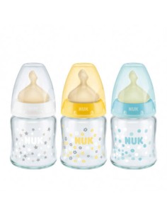 NUK BIBERON CRISTAL LATEX FIRST CHOICE 1M 120 CC