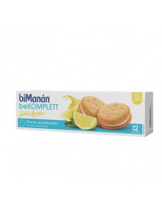 BIMANAN BEKOMPLETT GALLETAS SNACK 12 UNIDADES SABOR LIMON