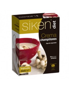 SIKEN DIET CREMA DE CHAMPIÑONES 7 SOBRES 22 G
