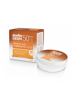 ACOFARDERM SPF 50+ MAQUILLAJE COMPACTO 1 ENVASE 10 G