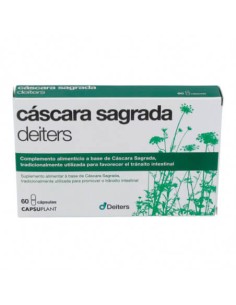 DEITERS CASCARA SAGRADA 200 MG 60 CAPSULAS