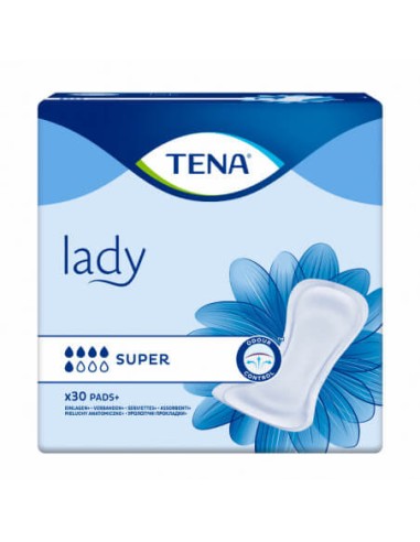 TENA LADY COMPRESA SUPER 30 UNIDADES