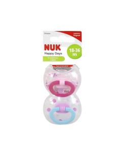 CHUPETE SILICONA NUKETE TALLA 3 2 UNIDADES SURTIDO