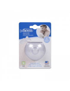 DR BROWN´S PEZONERAS SILICONA 2 UNIDADES TALLA 1 PACK