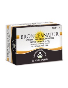 EL NATURALISTA BRONCEANATUR 60 CAPSULAS