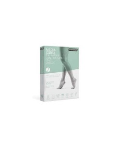 MEDIA CORTA (A-D) COMPRESION NORMAL MEDILAST CON PUNTERA TALLA GRANDE COLOR BEIGE