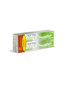 NORMODENT ANTICARIES BIFLUOR PASTA DENTAL 2 TUBOS 125 ML