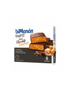 BIMANAN BEFIT PROTEINA 6 BARRITAS 27 G CHOCOLATE CARAMELO
