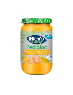 HERO BABY PLATANO MANZANA PERA Y MANDARINA 1 TARRO 235 G