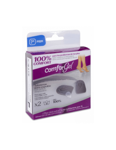COMFORGEL TALONERA ESPOLON CON ORIFICIO DESPLAZABLE TALLA S / M