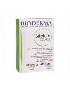 SEBIUM ISOKIT BIODERMA 1 ENVASE 40 ML + 1 ENVASE 15 ML