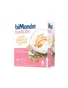 BIMANAN BESLIM SUSTITUTIVO CREMA 6 SOBRES SABOR YOGUR CON CEREALES