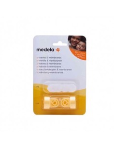 PACK MEDELA VALVULAS Y MEMBRANAS EXTRACTOR DE LECHE ELECTRICO