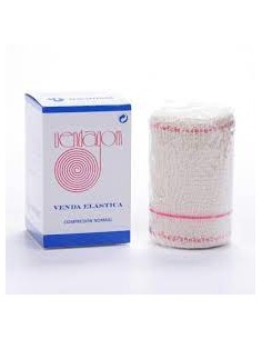 VENDA ELASTICA VENDAGOM COMPRESIÓN NORMAL 7 M X 10 CM
