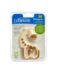 DR BROWN´S MORDEDOR SILICONA FORMA DE JIRAFA 1 UNIDAD