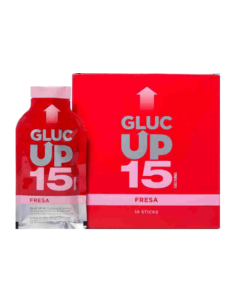 GLUC UP 15 FAES FARMA 5 STICKS SABOR FRESA
