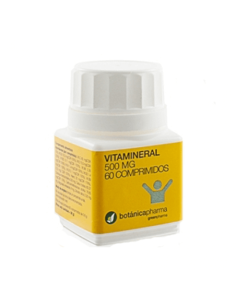VITAMINERAL BOTANICAPHARMA 500 MG 60 COMPRIMIDOS