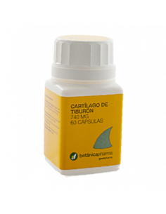CARTILAGO DE TIBURON BOTANICAPHARMA 740 MG 60 CAPSULAS