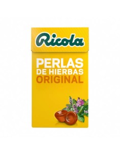 RICOLA PERLAS SIN AZUCAR HIERBAS 25 G