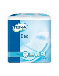 PROTECTOR DE CAMA TENA BED PLUS 35 UNIDADES 90 CM X 60 CM