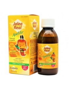 JUANOLA JALEA NI+ÆOS APETITO JARABE 150ML