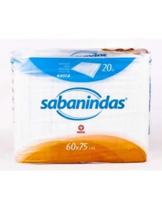 SABANINDAS 60 X 75 CM 20 UNIDADES