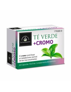 EL NATURALISTA TE VERDE + CROMO 60 CAPSULAS