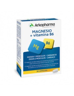 ARKOPHARMA MAGNESIO + VIT B6 21 COMPRIMIDOS EFERVESCENTES