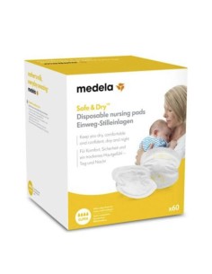 MEDELA DISCOS ABSORBENTES DESECHABLES 60 UNIDADES