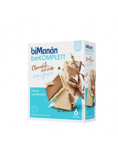 BIMANAN SNACK CHOCOLATE C LECHE 6 BISCUITS 20 G SABOR YOGUR