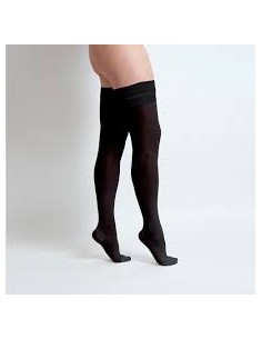 MEDIA LARGA COMPRESION FUERTE MEDILAST TALLA EXTRAGRANDE COLOR NEGRO